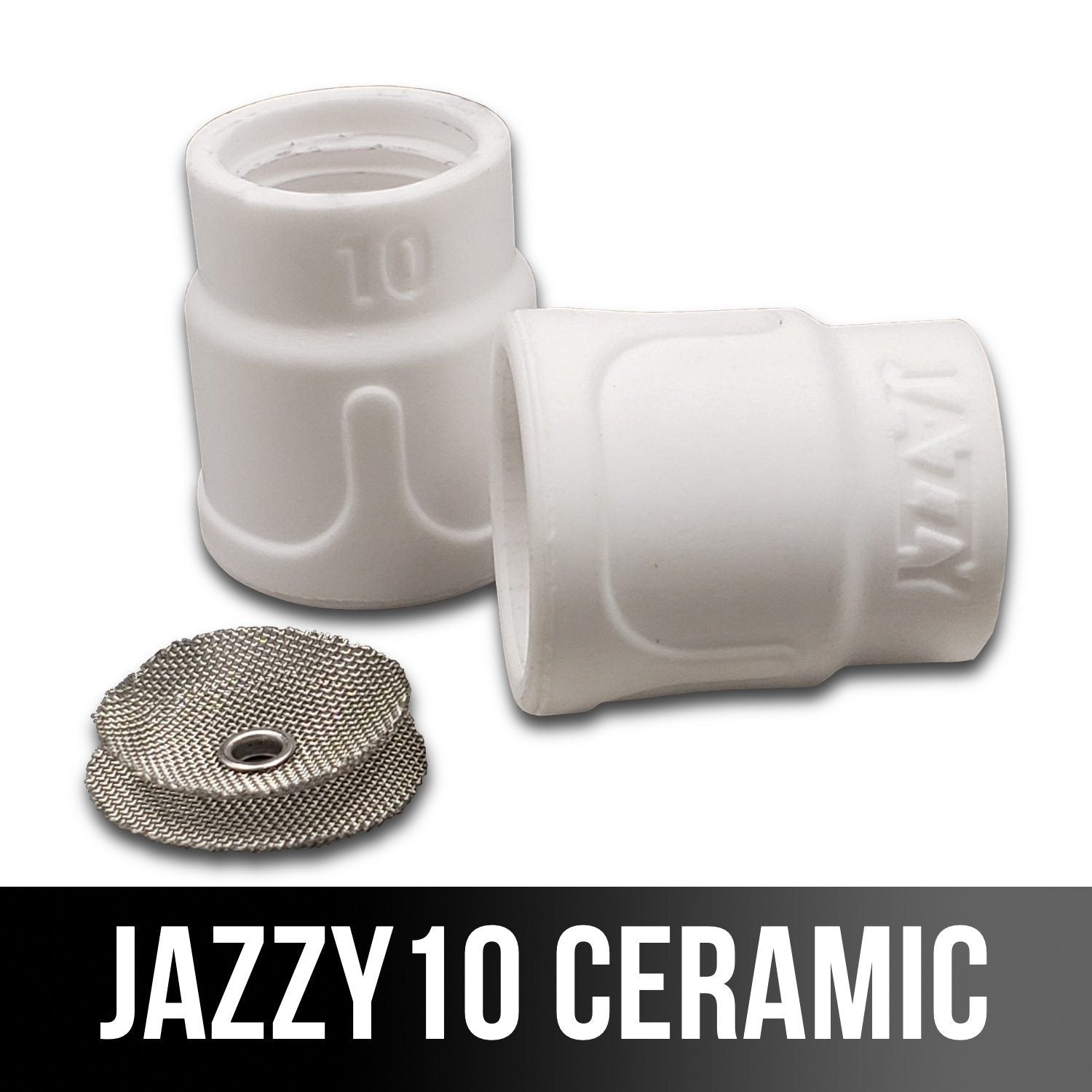 Furick Jazzy 10 Ceramic TIG Cup Kit <br>(for #9/20 Torches)-Weldmonger Store (USA)