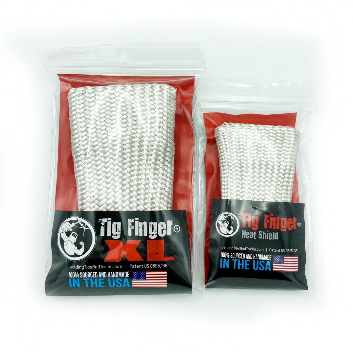 Weldmonger® TIG Glove & TIG Finger® Bundle (Black)