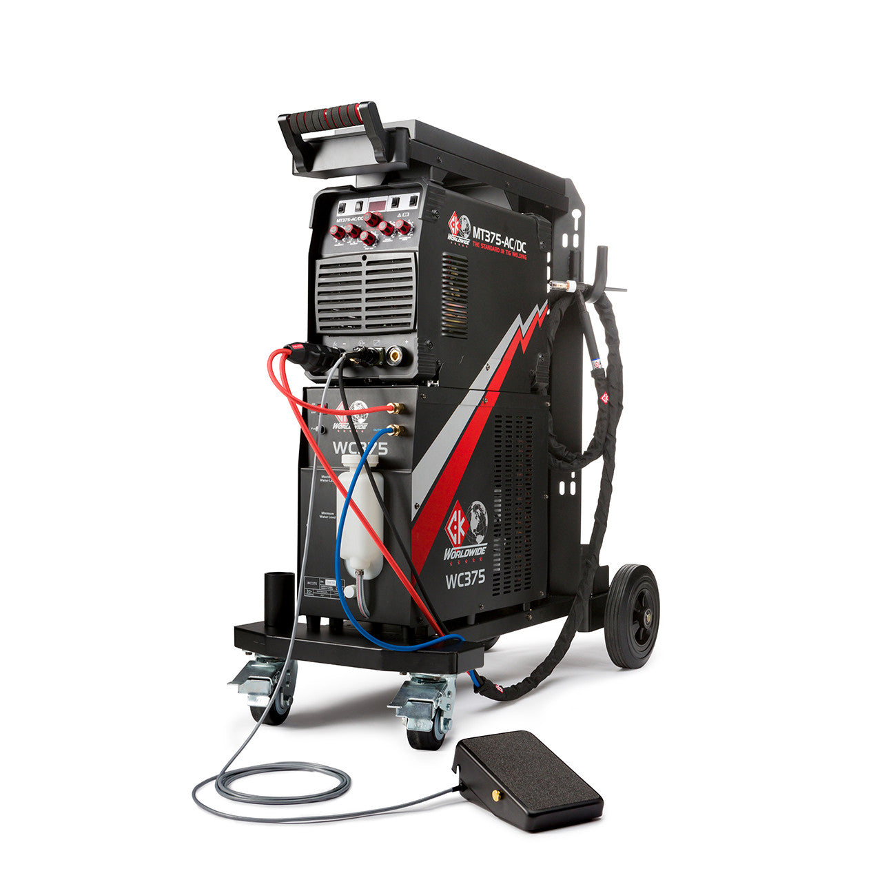 CK Worldwide Water-Cooled TIG Welding System (MT375-AC/DC)