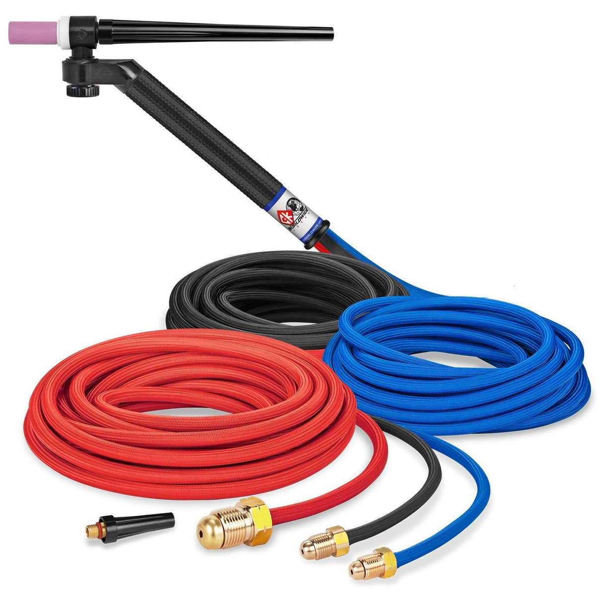 CK Worldwide TIG Torch FL230 - Water Cooled 2 Series (CK-FL2325SF) W/ 25ft. Super Flex Cable