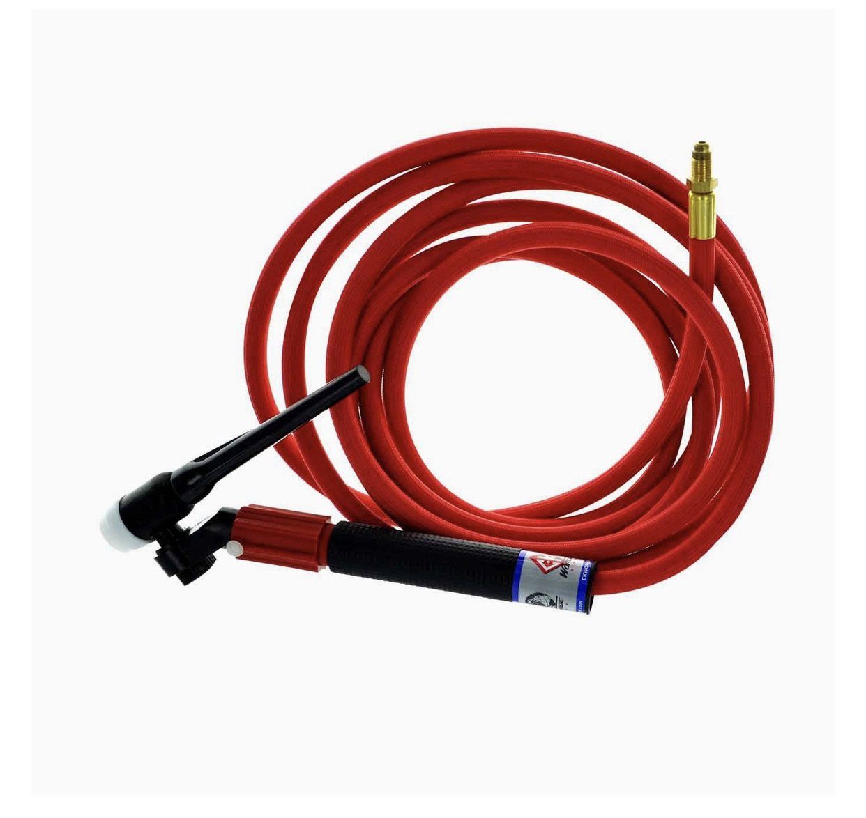 *CK Worldwide | TIG Torch #17 - 3 Series FL150 (Gas Cooled) (CK-FL1512VSF) W/ Valve, 12.5ft. Super Flex Cable
