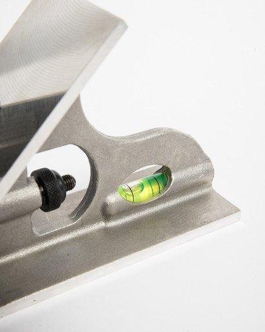 LaGesse Products - LaSquare™ | 12" Combination Square - Stainless Steel Blade, Aluminum Square Head (LAS-12S)
