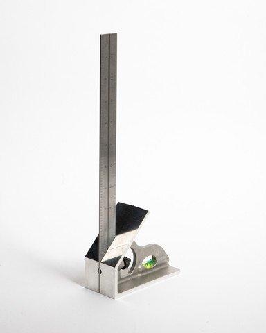 LaGesse Products - LaSquare™ | 12" Combination Square - Stainless Steel Blade, Aluminum Square Head (LAS-12S)